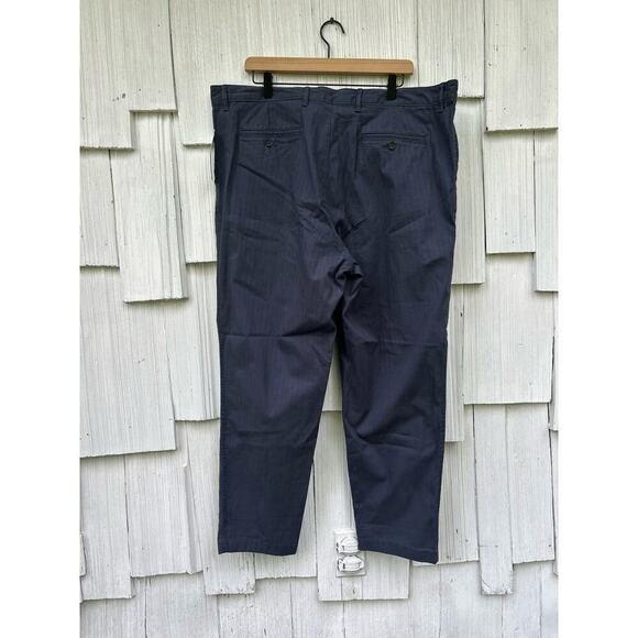 Treasure & Bond Relaxed Fit Pleated Front Pants Gray Cotton Blend Size 40W - Picture 5 of 7